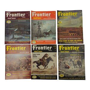 Frontier Times Magazine Lot Of 6 Jan Mar May July Sept Nov 1976 Editions Western